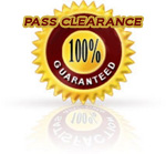 100% Guaranteed Pass Clearance